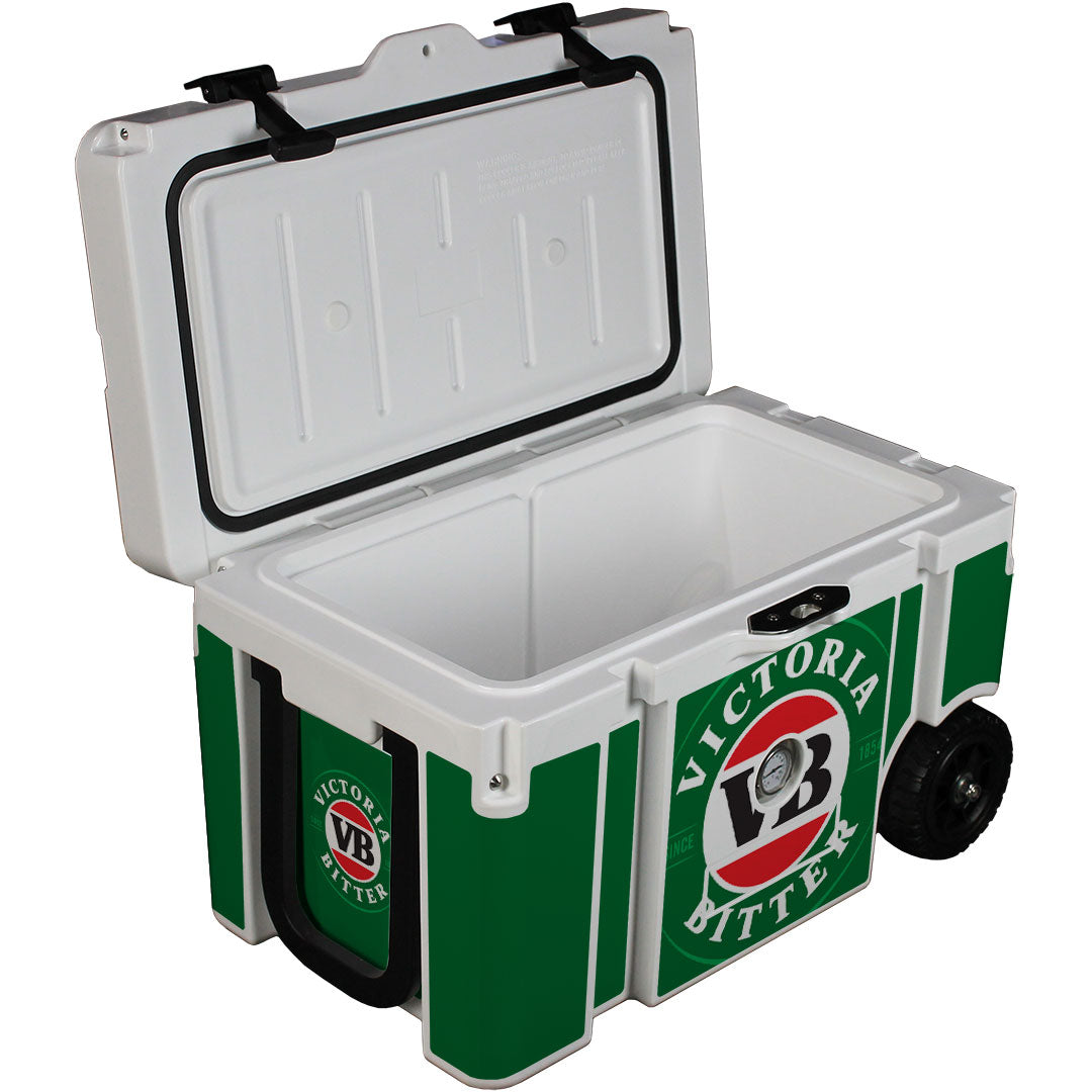 VB Branded Rhino Rotor Molded Ice Box With Wheels And Handle Amazing