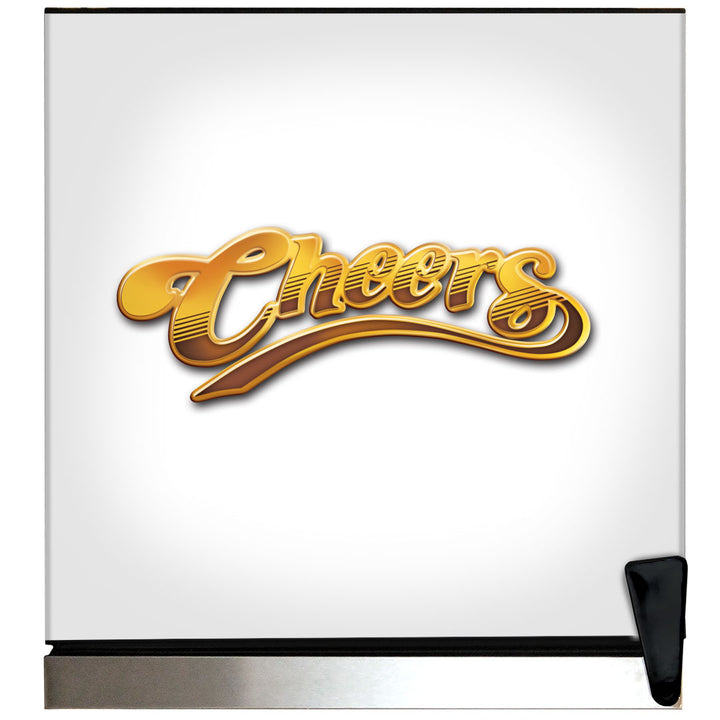 'CHEERS' LOGO ON TOP