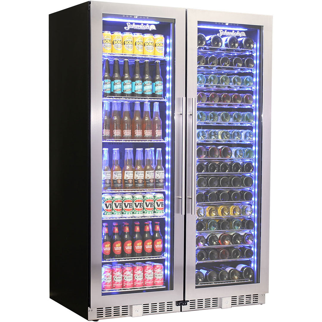 Beer clearance fridge glass