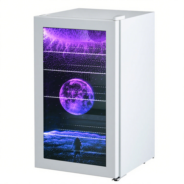 CyberPunk Under Zero Bar Fridge with RGB LED lighting – Bar Fridges ...