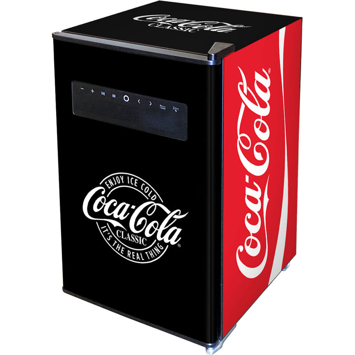 Official Coca-Cola branded Bluetooth Speaker Disco Bar Fridge 70 Litre ...