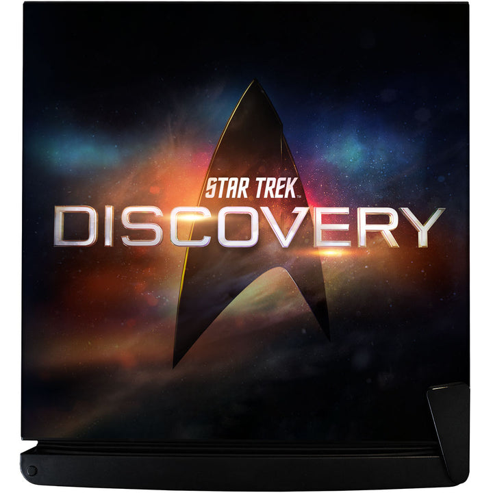 STAR TREK DISCOVERY LOGO FEATURED ON THE TOP