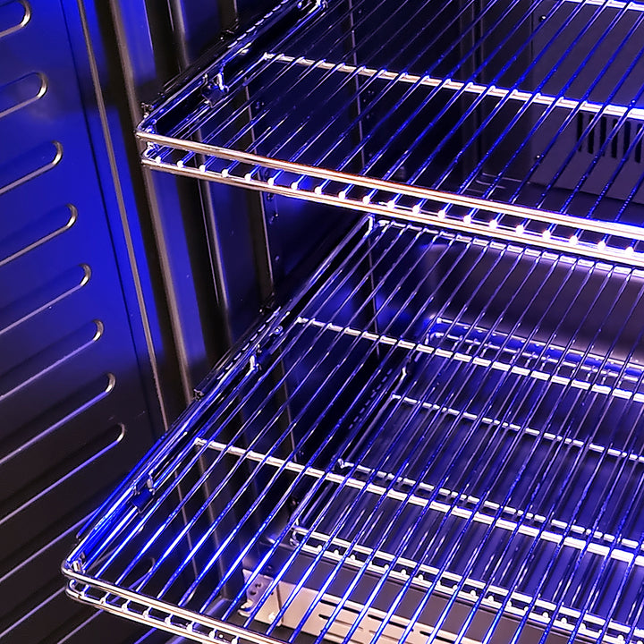 Slide Out Adjustable Chromed Shelving