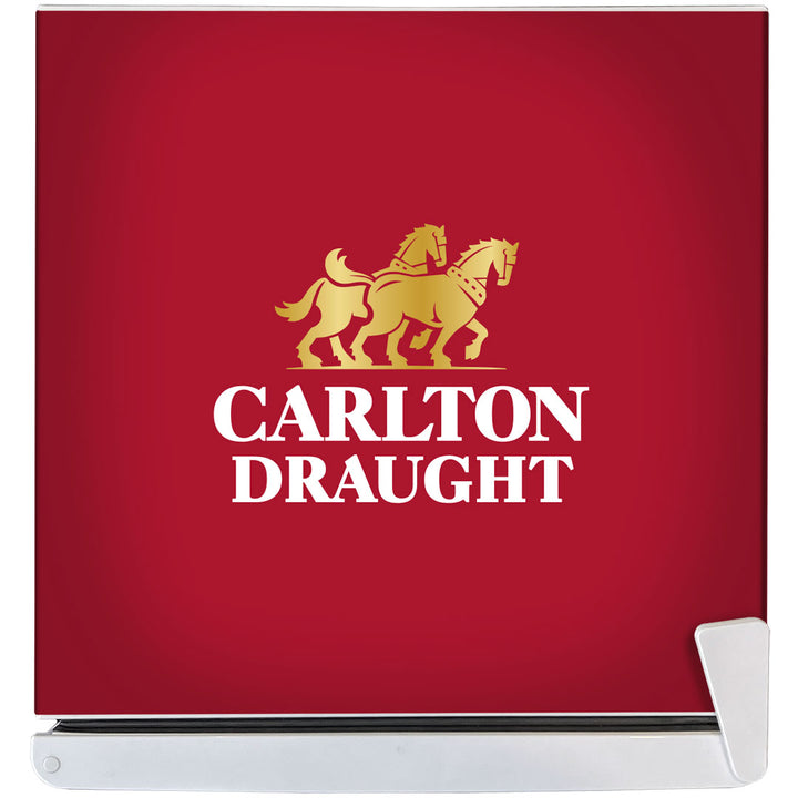 ICONIC 'CARLTON DRAIGHT' BRANDING WRAPS THE FRIDGE