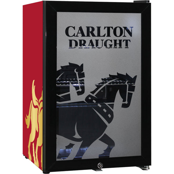 OFFICIAL 'CARLTON DRAUGHT' BRANDED BAR FRIDGE