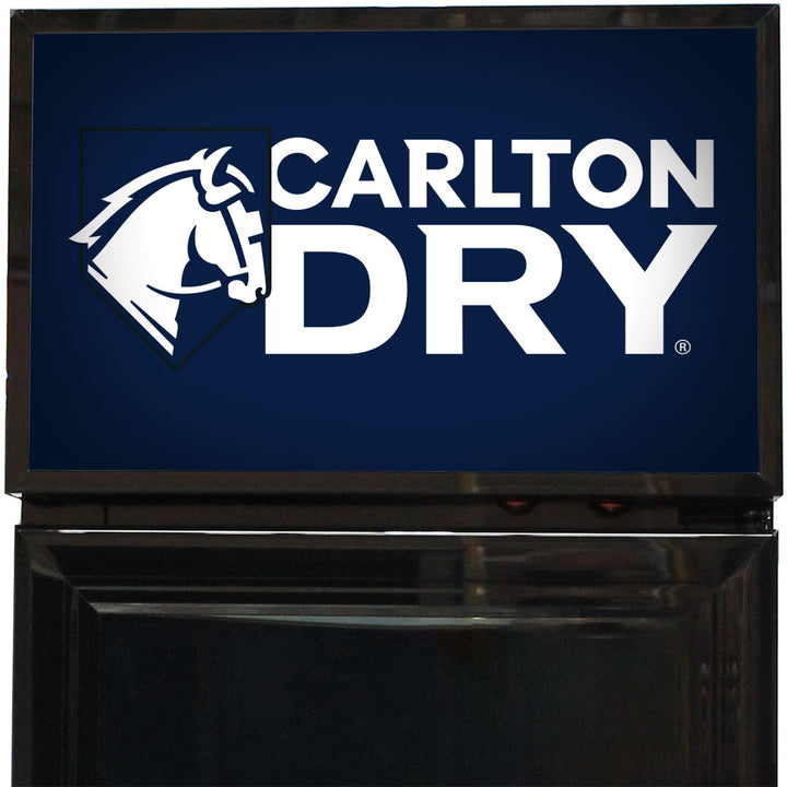  LIGHT BOX SHOWCASES 'CARLTON DRY' DESIGN