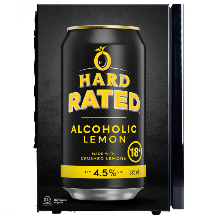 'HARD RATED' BRANDED - 70 LITRE FRIDGE