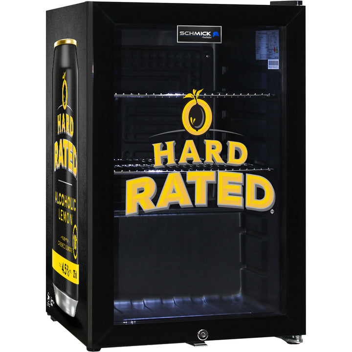 OFFICIAL 'HARD RATED' BRANDED BAR FRIDGE