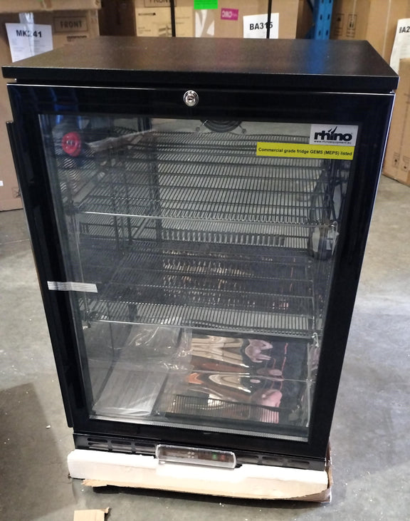 Scratch and Dent Quiet Glass Door Bar Fridge With Brand Parts And Low