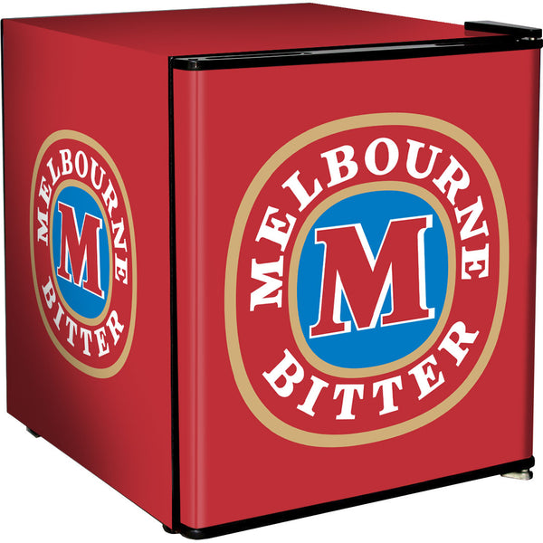 Melbourne Bitter Branded Mini Bar Fridge - Model BC46B2-MB