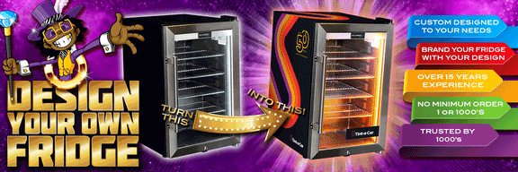 FULLY CUSTOMISABLE 70L FRIDGE - YOUR FRIDGE, YOUR WAY – Bar Fridges ...
