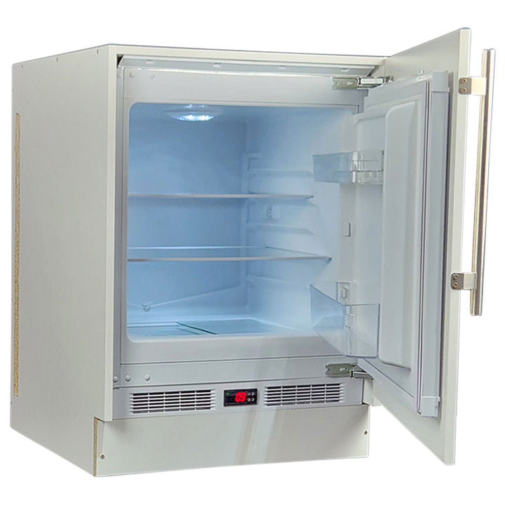 3 x Shelves, Sunken Crisper + Inner Door Shelves