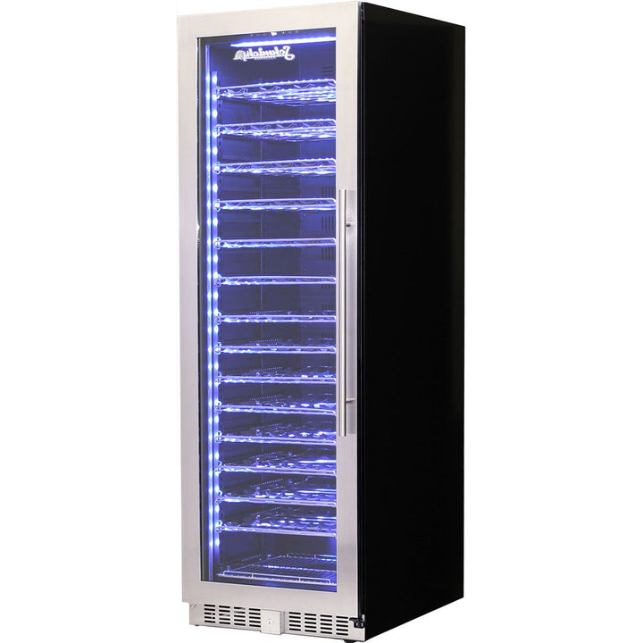 Up Ridge Fridge Schmick Glass Door Upright Wine Fridge With Quiet Operation Model ...
