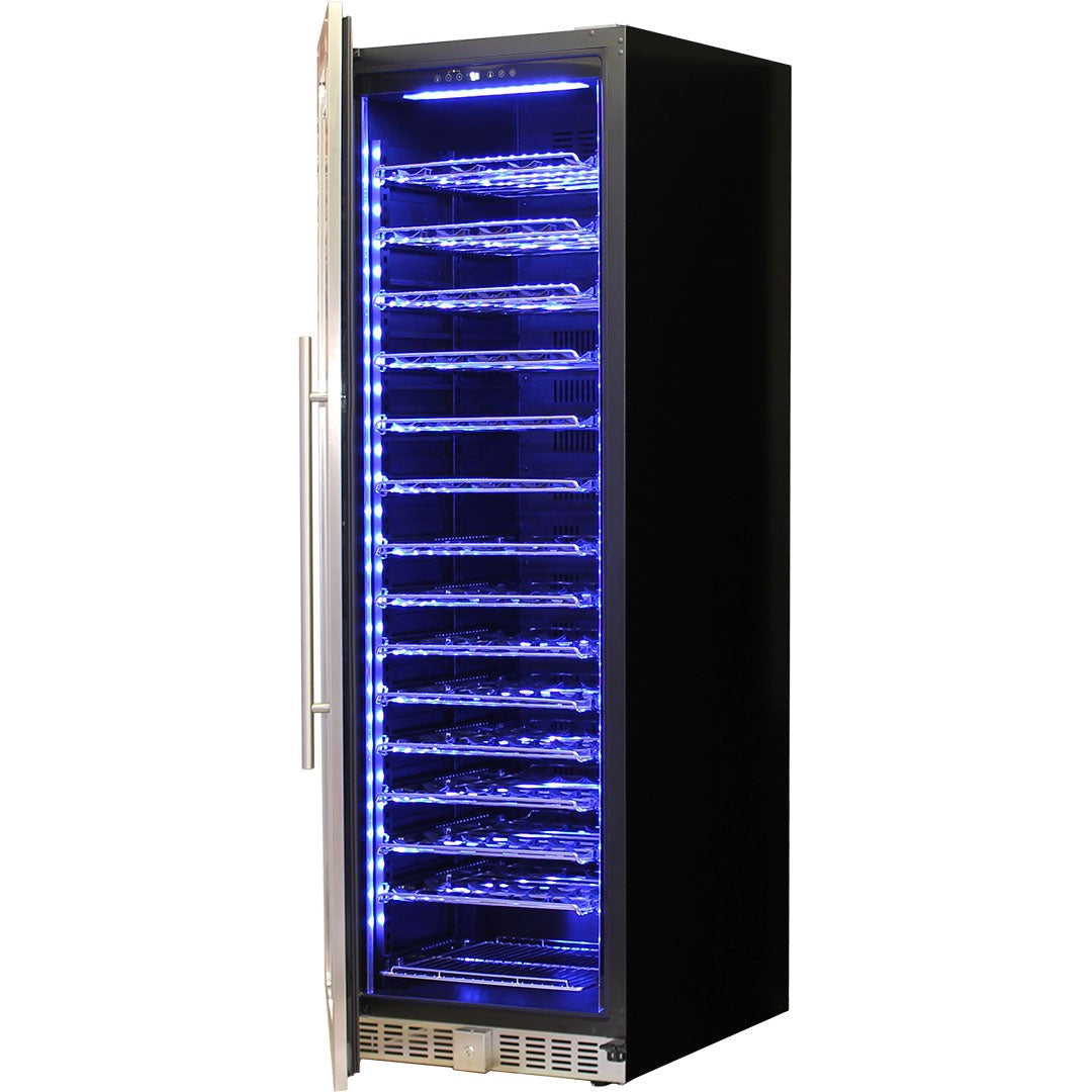 Up Ridge Fridge Schmick Glass Door Upright Wine Fridge With Quiet Operation Model ...