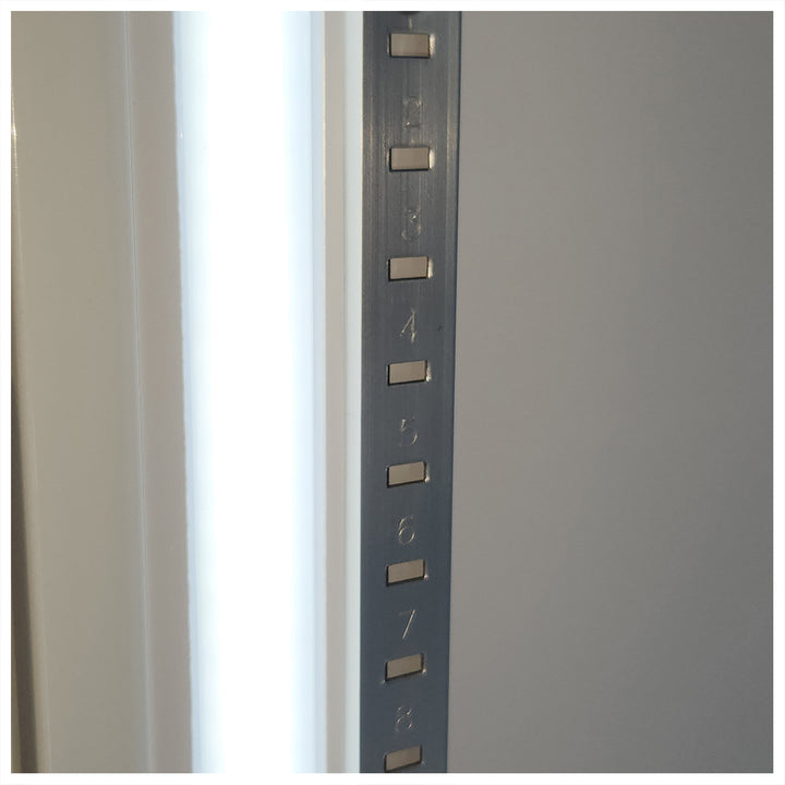 Shelf Adjustments Numbered To Make Changing Heights Easy