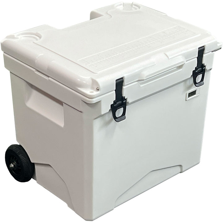 Strong Latches, Rotomolded Tough Design, Ask About Branding!