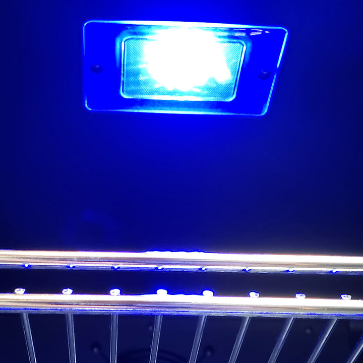 Soft Blue LED Lighting
