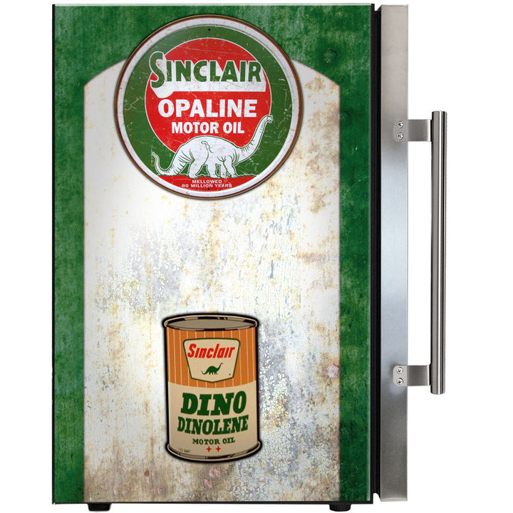 'DINO' ARTWORK COVERS THE FRIDGE!