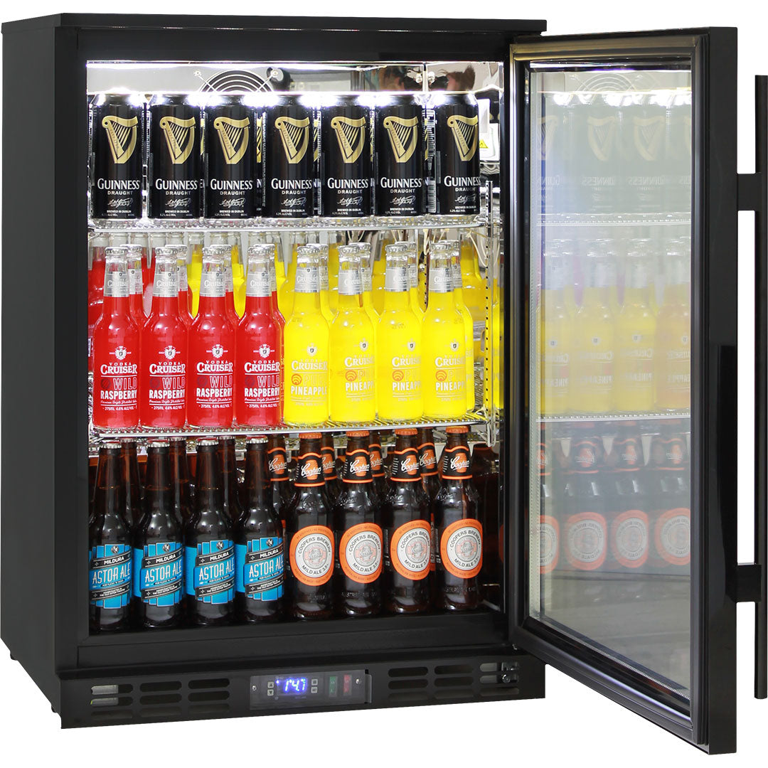 Commercial deals glass fridge