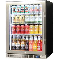 UNDER BENCH HEATED GLASS QUIET RUNNING FRIDGE