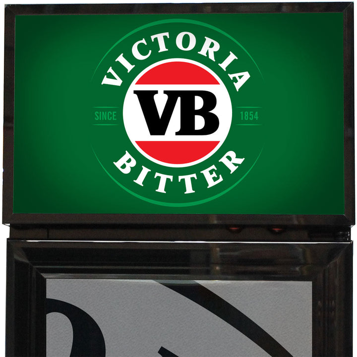 LIGHT BOX SHOWCASES 'VICTORIA BITTER' DESIGN