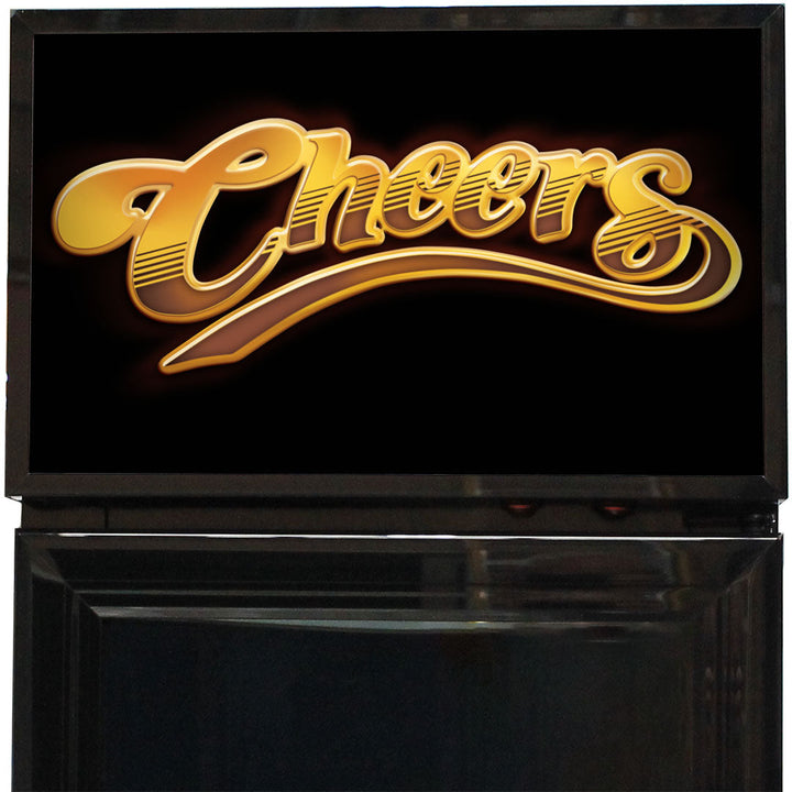 ICONIC 'CHEERS' ARTWORK ON THE LIGHTBOX