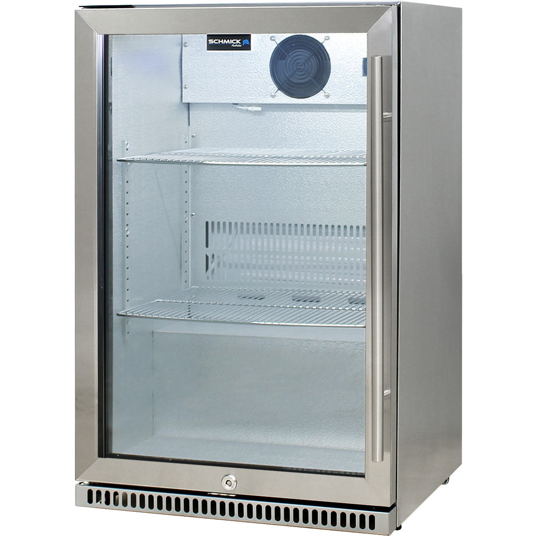 Glass door fridge deals bunnings