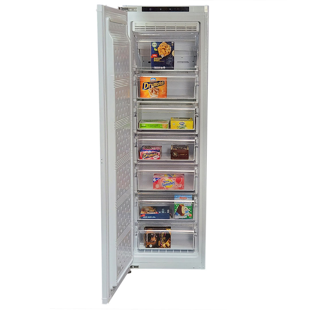 Schmick Quiet Running Low Energy Integrated Upright Built In Freezer Model MSF230 Bar Fridges