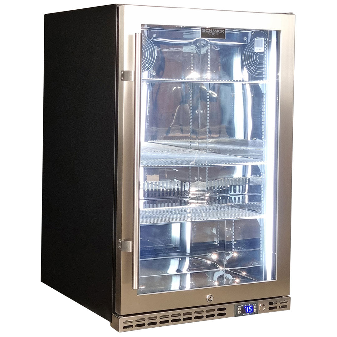 Glass top type fridge
