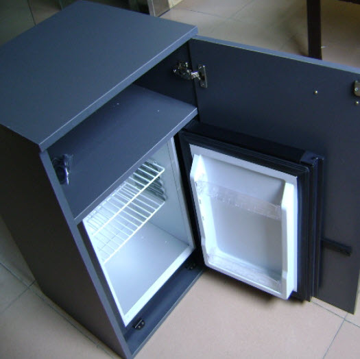 Mini Sliding Hinge Kit For Integrating A Fridge Into Cabinet Bar Fridges Australia
