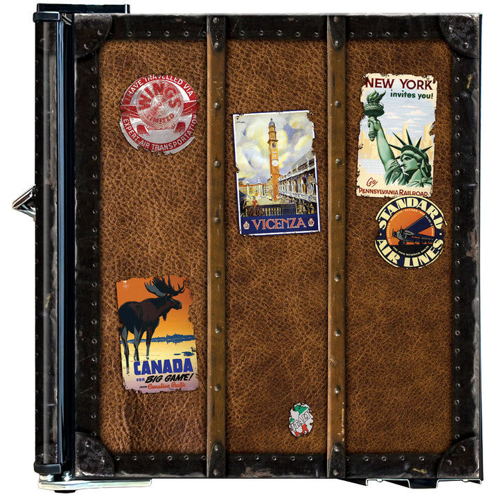 Classy travel case design mini bar fridge