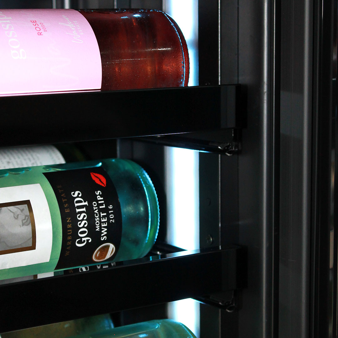 Shallow built cheap in wine fridge