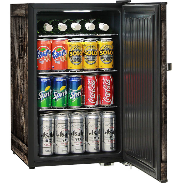 3 X SHELVES SUPPLIED - HOLDS 85 X CANS